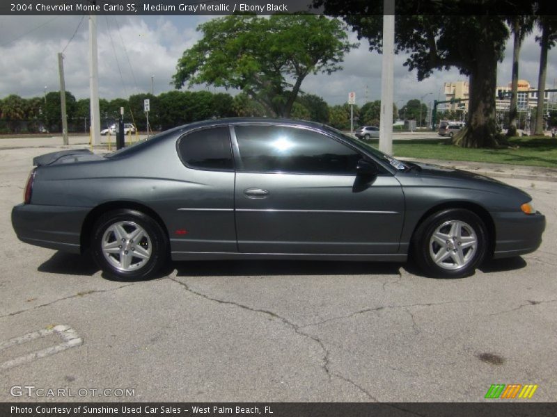 Medium Gray Metallic / Ebony Black 2004 Chevrolet Monte Carlo SS