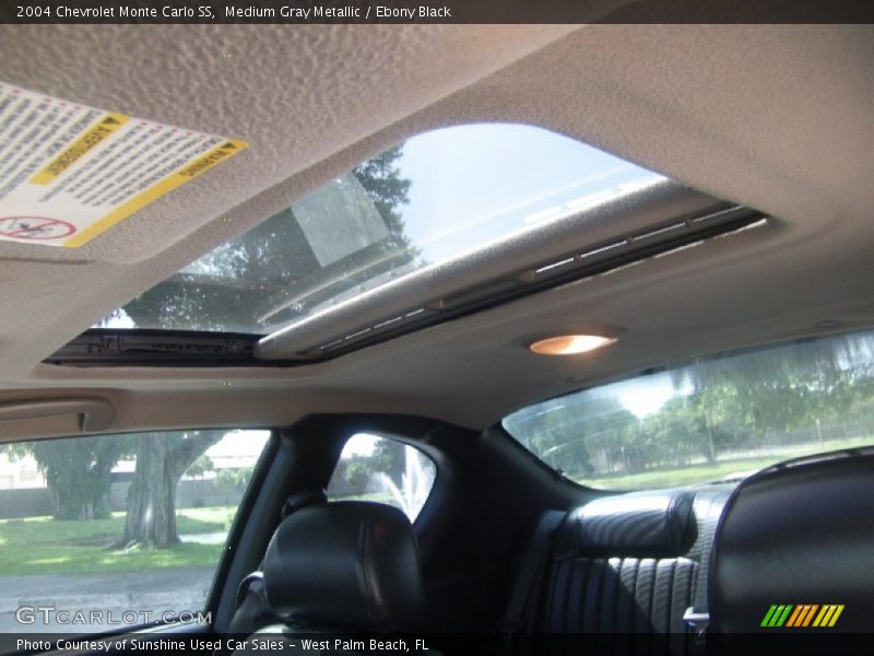 Medium Gray Metallic / Ebony Black 2004 Chevrolet Monte Carlo SS