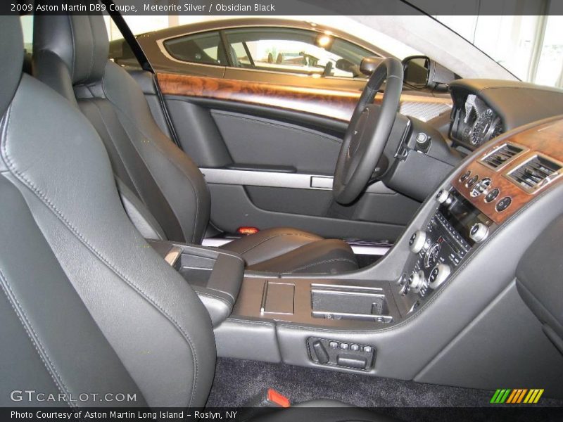 Meteorite Silver / Obsidian Black 2009 Aston Martin DB9 Coupe