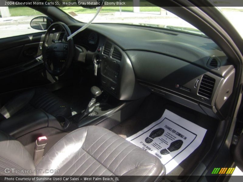 Medium Gray Metallic / Ebony Black 2004 Chevrolet Monte Carlo SS