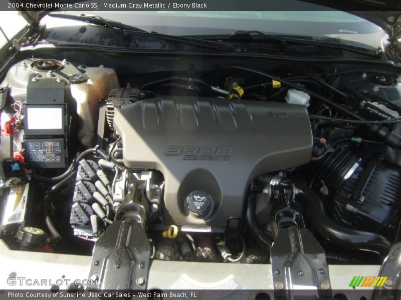 Medium Gray Metallic / Ebony Black 2004 Chevrolet Monte Carlo SS