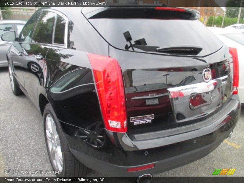 Black Raven / Ebony/Ebony 2015 Cadillac SRX Premium
