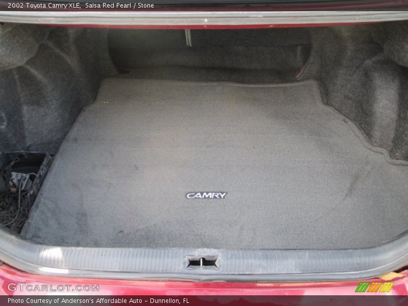 Salsa Red Pearl / Stone 2002 Toyota Camry XLE