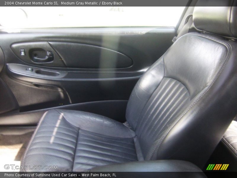Medium Gray Metallic / Ebony Black 2004 Chevrolet Monte Carlo SS