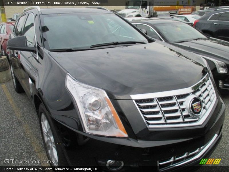 Black Raven / Ebony/Ebony 2015 Cadillac SRX Premium