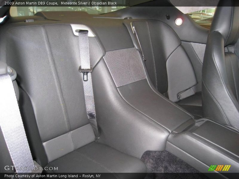 Meteorite Silver / Obsidian Black 2009 Aston Martin DB9 Coupe