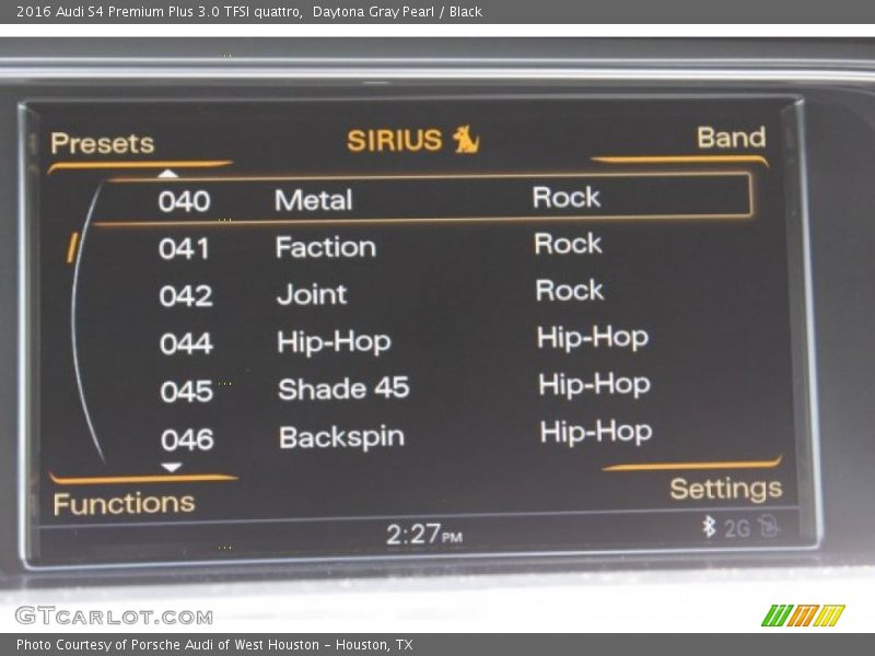 Daytona Gray Pearl / Black 2016 Audi S4 Premium Plus 3.0 TFSI quattro