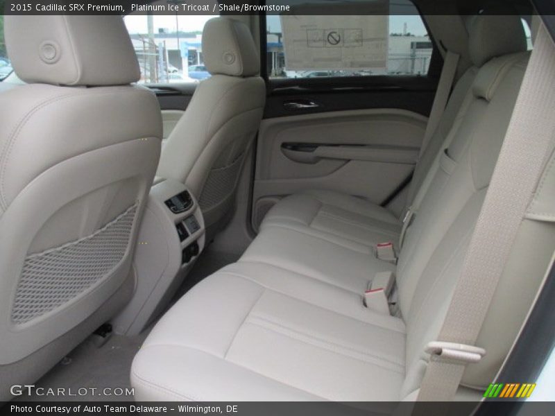 Rear Seat of 2015 SRX Premium