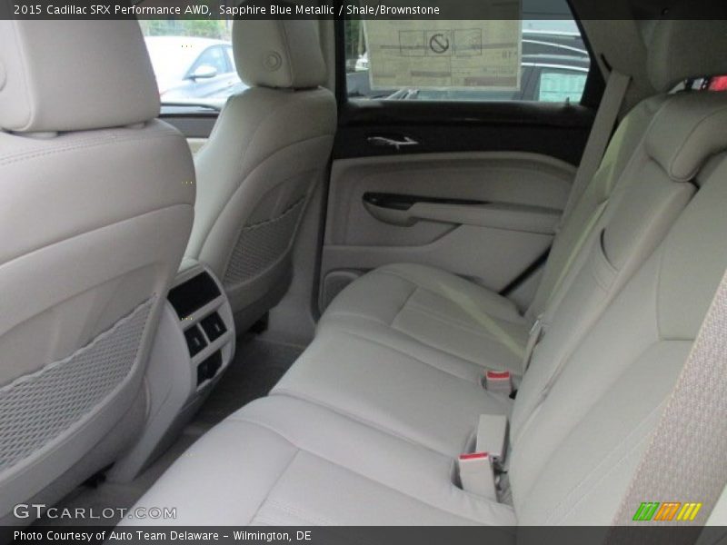 Sapphire Blue Metallic / Shale/Brownstone 2015 Cadillac SRX Performance AWD