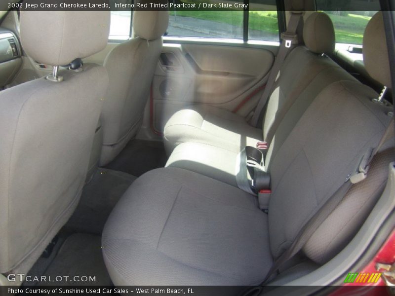 Inferno Red Tinted Pearlcoat / Dark Slate Gray 2002 Jeep Grand Cherokee Laredo