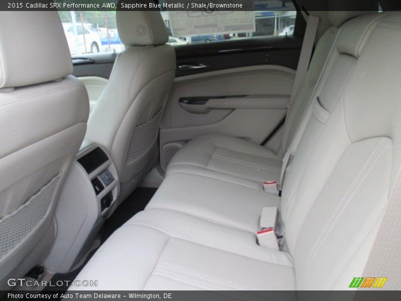 Sapphire Blue Metallic / Shale/Brownstone 2015 Cadillac SRX Performance AWD