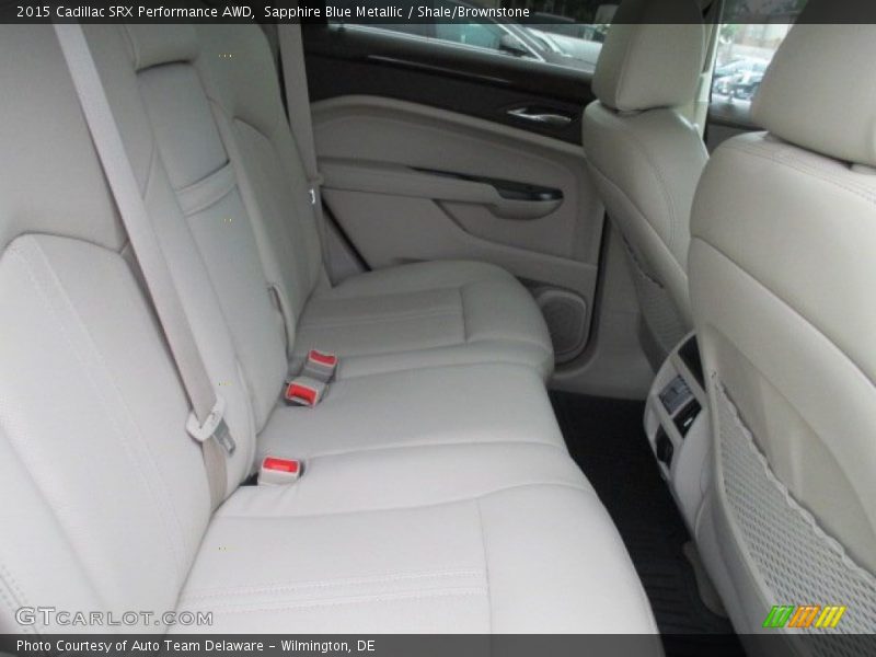 Sapphire Blue Metallic / Shale/Brownstone 2015 Cadillac SRX Performance AWD
