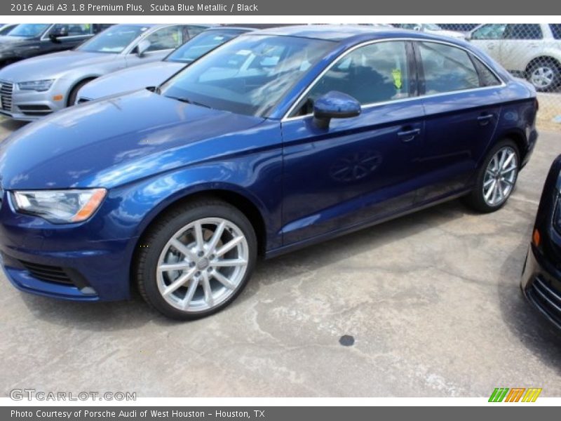 Scuba Blue Metallic / Black 2016 Audi A3 1.8 Premium Plus