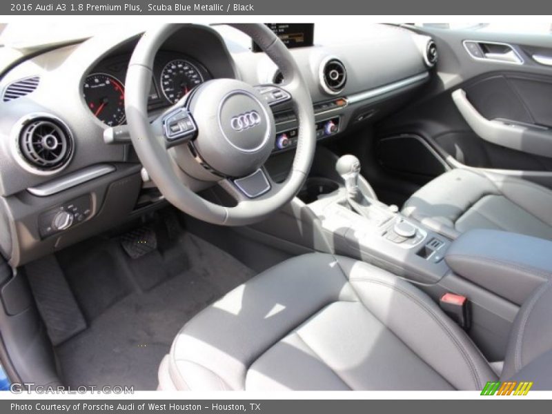 Scuba Blue Metallic / Black 2016 Audi A3 1.8 Premium Plus