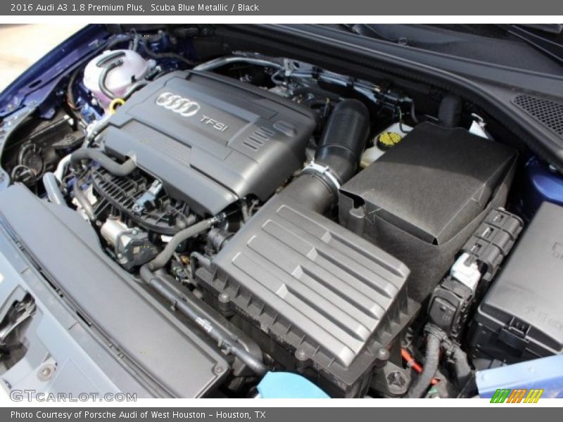 Scuba Blue Metallic / Black 2016 Audi A3 1.8 Premium Plus
