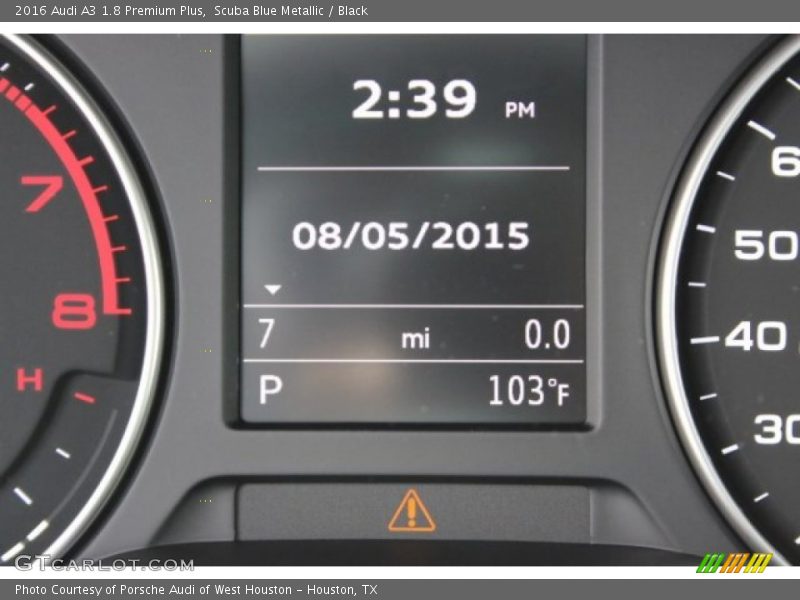 Scuba Blue Metallic / Black 2016 Audi A3 1.8 Premium Plus