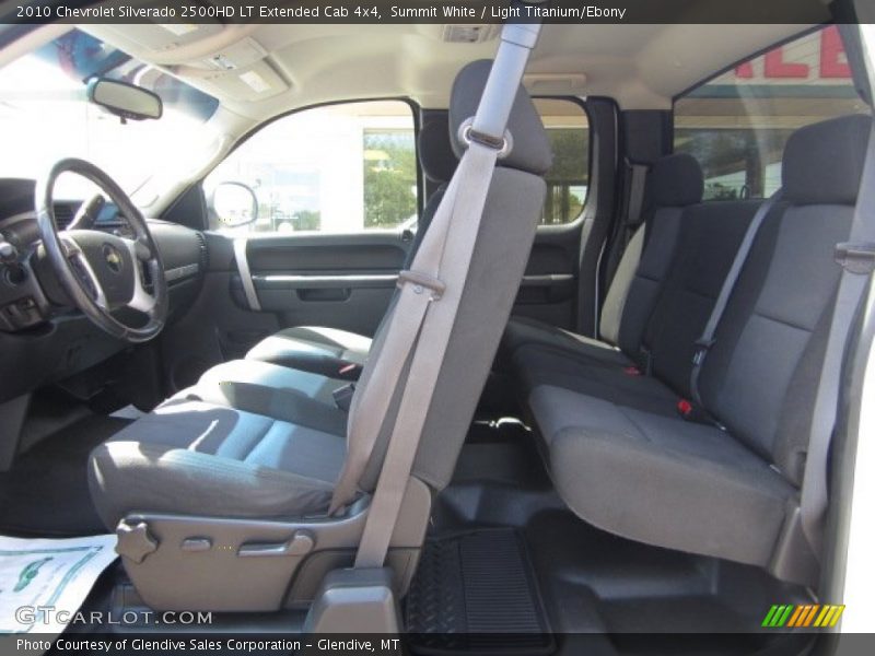 Summit White / Light Titanium/Ebony 2010 Chevrolet Silverado 2500HD LT Extended Cab 4x4