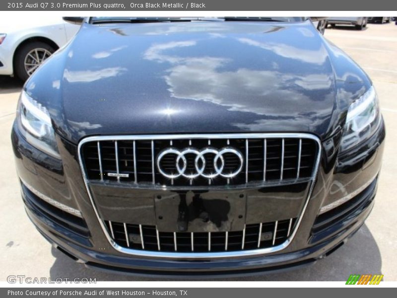 Orca Black Metallic / Black 2015 Audi Q7 3.0 Premium Plus quattro