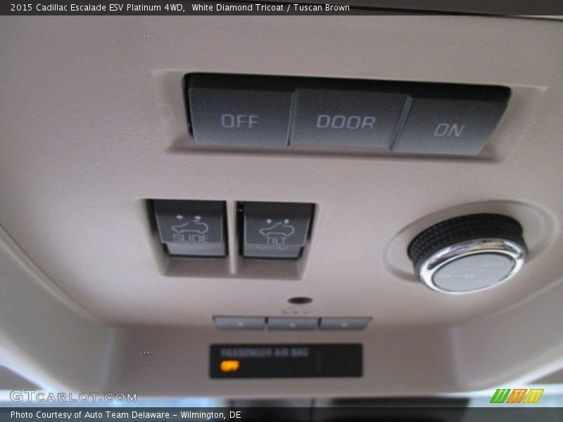 Controls of 2015 Escalade ESV Platinum 4WD