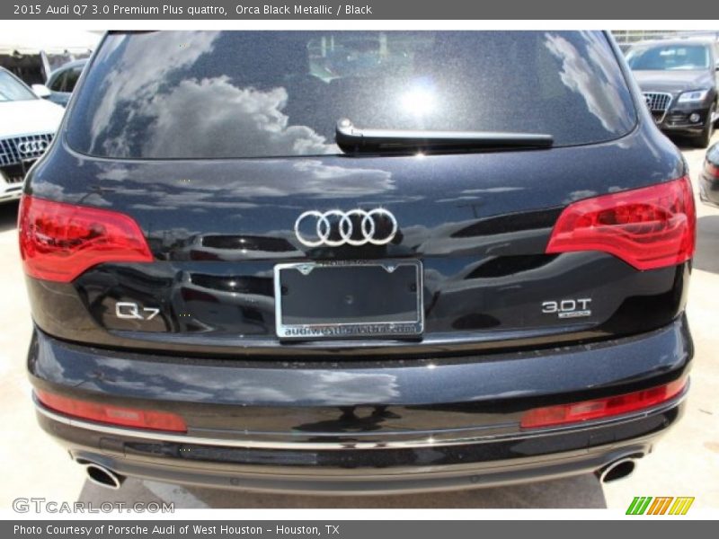 Orca Black Metallic / Black 2015 Audi Q7 3.0 Premium Plus quattro
