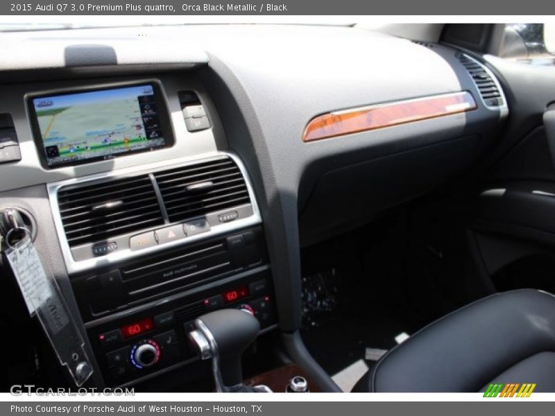 Orca Black Metallic / Black 2015 Audi Q7 3.0 Premium Plus quattro