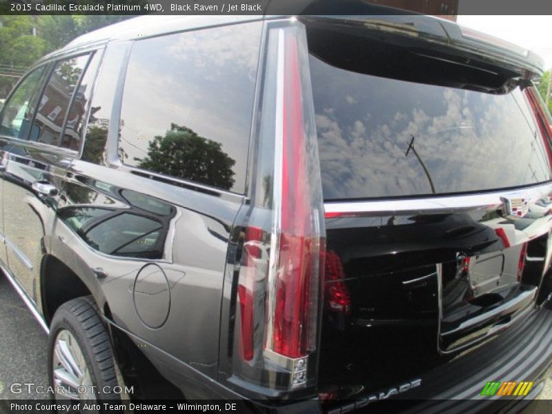 Black Raven / Jet Black 2015 Cadillac Escalade Platinum 4WD