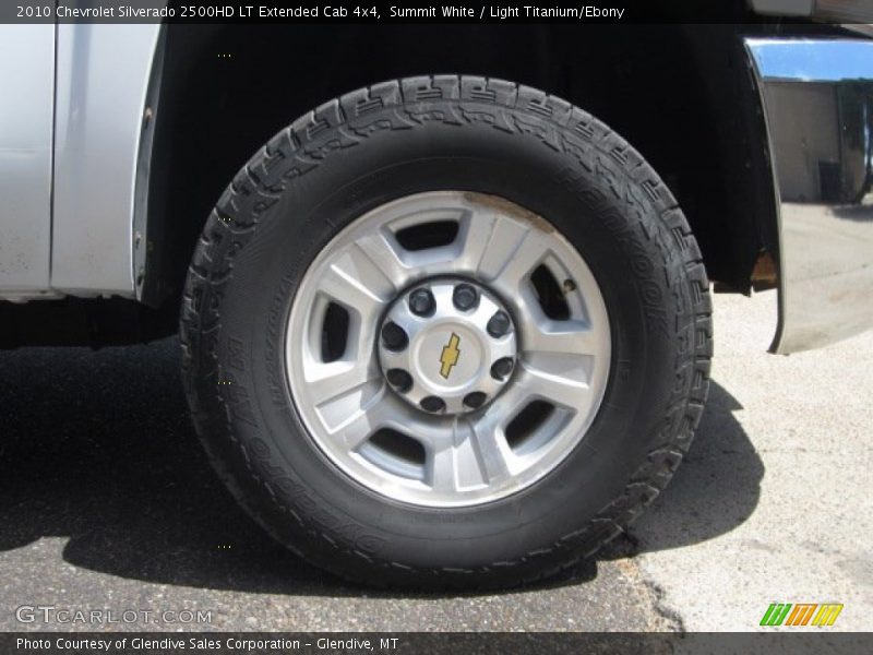 Summit White / Light Titanium/Ebony 2010 Chevrolet Silverado 2500HD LT Extended Cab 4x4