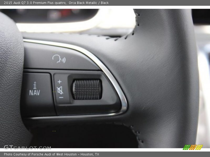 Orca Black Metallic / Black 2015 Audi Q7 3.0 Premium Plus quattro