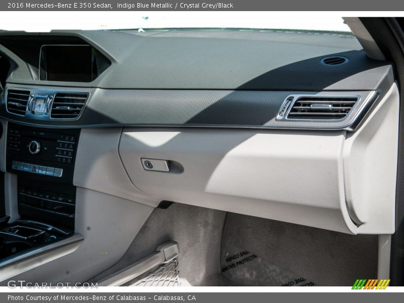 Indigo Blue Metallic / Crystal Grey/Black 2016 Mercedes-Benz E 350 Sedan