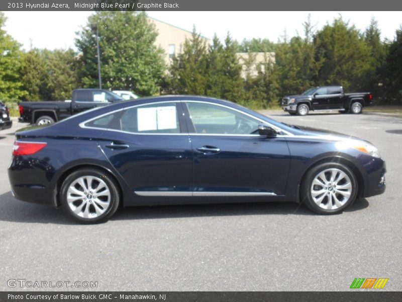 Midnight Blue Pearl / Graphite Black 2013 Hyundai Azera