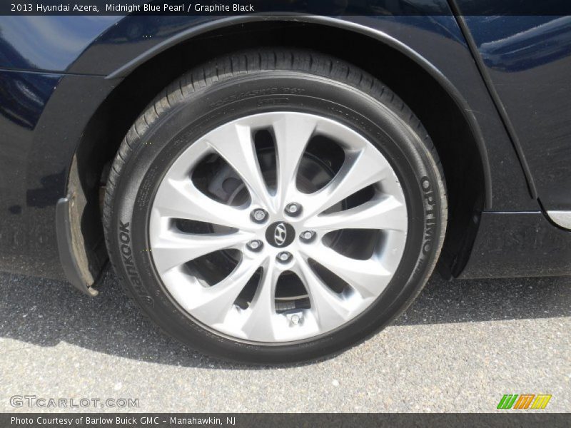 Midnight Blue Pearl / Graphite Black 2013 Hyundai Azera