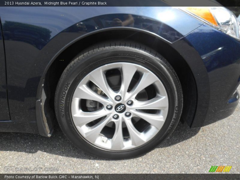 Midnight Blue Pearl / Graphite Black 2013 Hyundai Azera