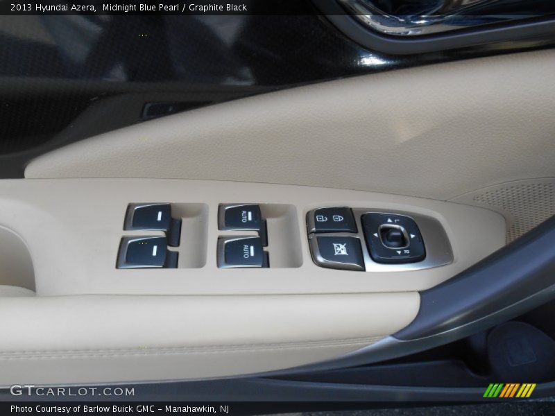 Midnight Blue Pearl / Graphite Black 2013 Hyundai Azera