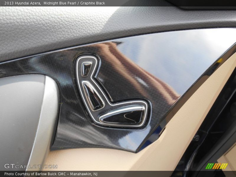 Midnight Blue Pearl / Graphite Black 2013 Hyundai Azera