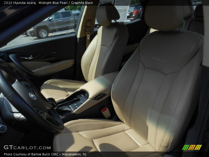 Midnight Blue Pearl / Graphite Black 2013 Hyundai Azera