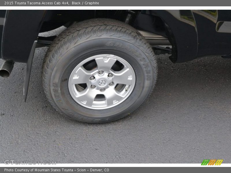 Black / Graphite 2015 Toyota Tacoma Access Cab 4x4
