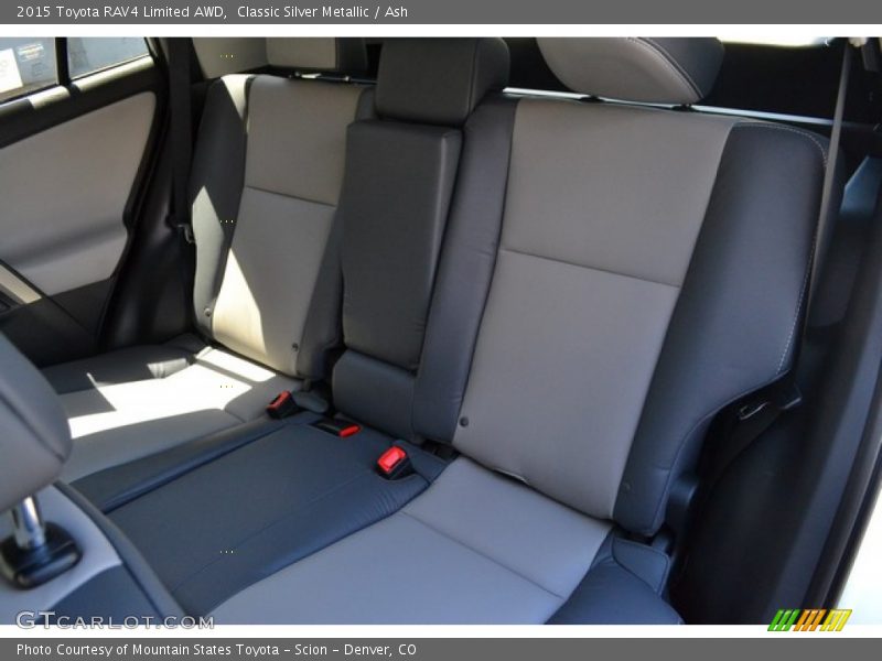 Classic Silver Metallic / Ash 2015 Toyota RAV4 Limited AWD