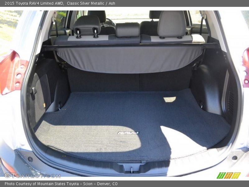 Classic Silver Metallic / Ash 2015 Toyota RAV4 Limited AWD
