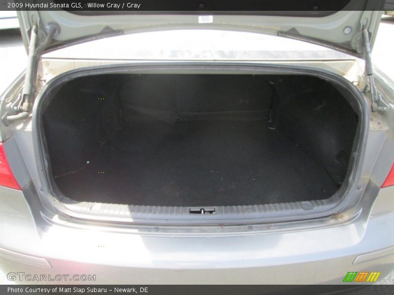 Willow Gray / Gray 2009 Hyundai Sonata GLS