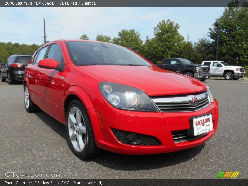 Salsa Red / Charcoal 2008 Saturn Astra XR Sedan