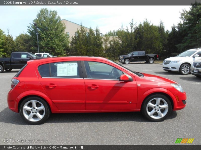 Salsa Red / Charcoal 2008 Saturn Astra XR Sedan