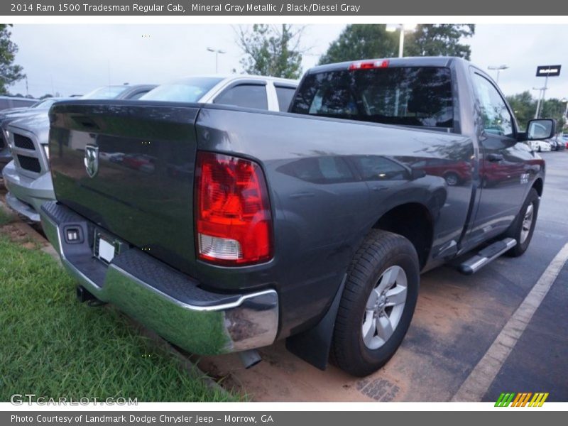 Mineral Gray Metallic / Black/Diesel Gray 2014 Ram 1500 Tradesman Regular Cab