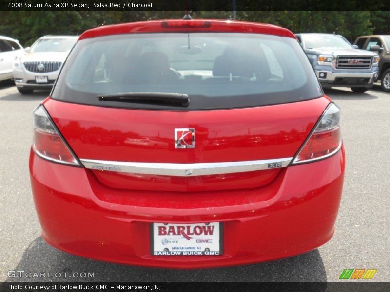Salsa Red / Charcoal 2008 Saturn Astra XR Sedan