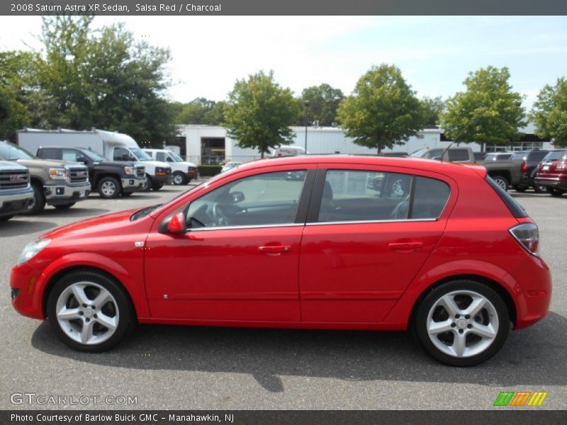 Salsa Red / Charcoal 2008 Saturn Astra XR Sedan