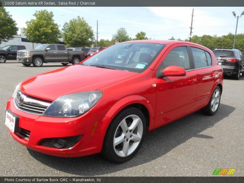 Salsa Red / Charcoal 2008 Saturn Astra XR Sedan