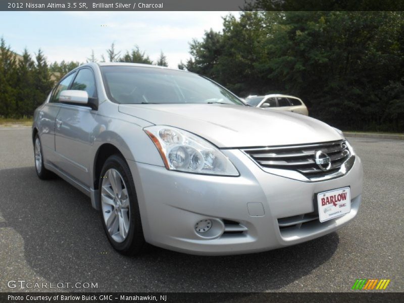 Brilliant Silver / Charcoal 2012 Nissan Altima 3.5 SR