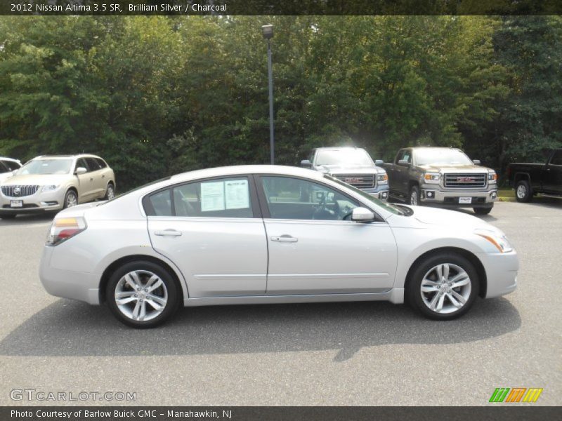 Brilliant Silver / Charcoal 2012 Nissan Altima 3.5 SR