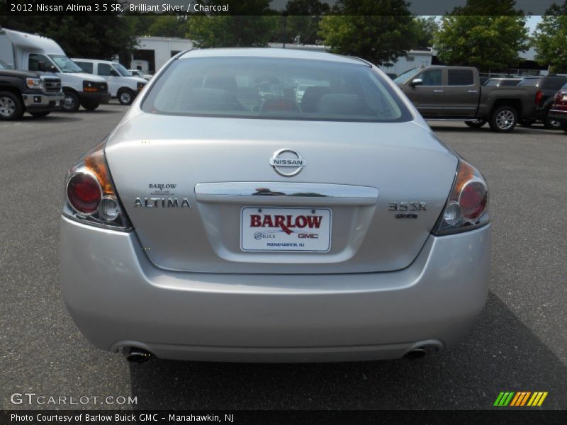 Brilliant Silver / Charcoal 2012 Nissan Altima 3.5 SR