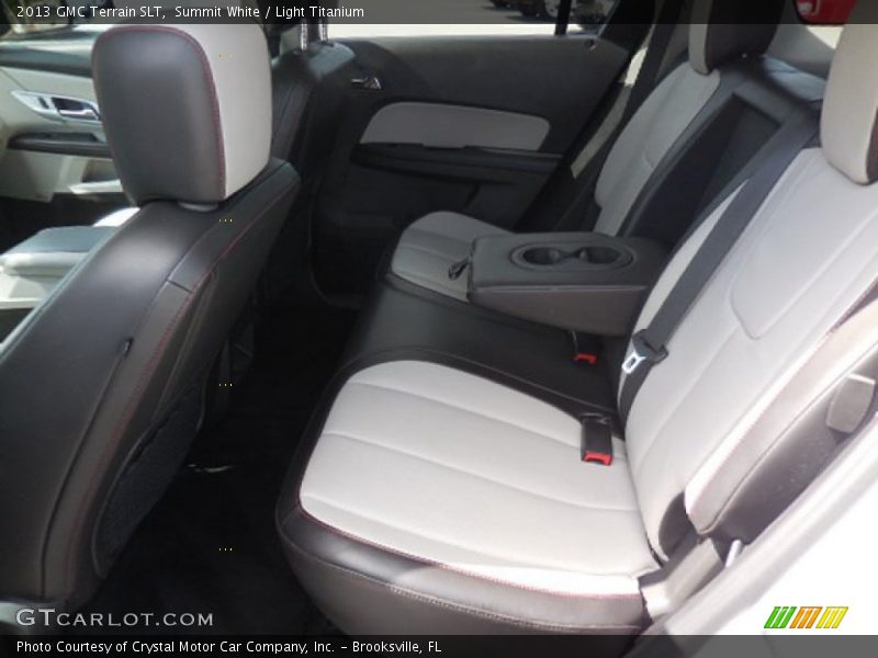 Summit White / Light Titanium 2013 GMC Terrain SLT