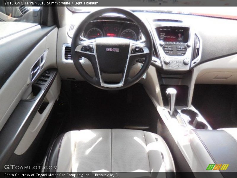 Summit White / Light Titanium 2013 GMC Terrain SLT